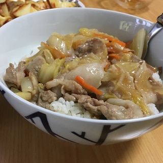 フライパン1つで簡単中華丼！